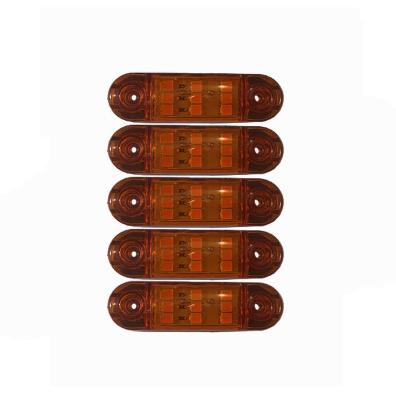 چراغ خطر موتورسیکلت مدل نانو الکترونیک کد y202x5 مجموعه 5عددی